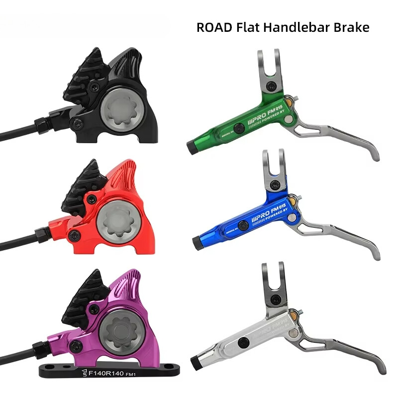 Road bike Hydraulic brakes Flat Handlebar Disc Brake Bilateral Brake Caliper