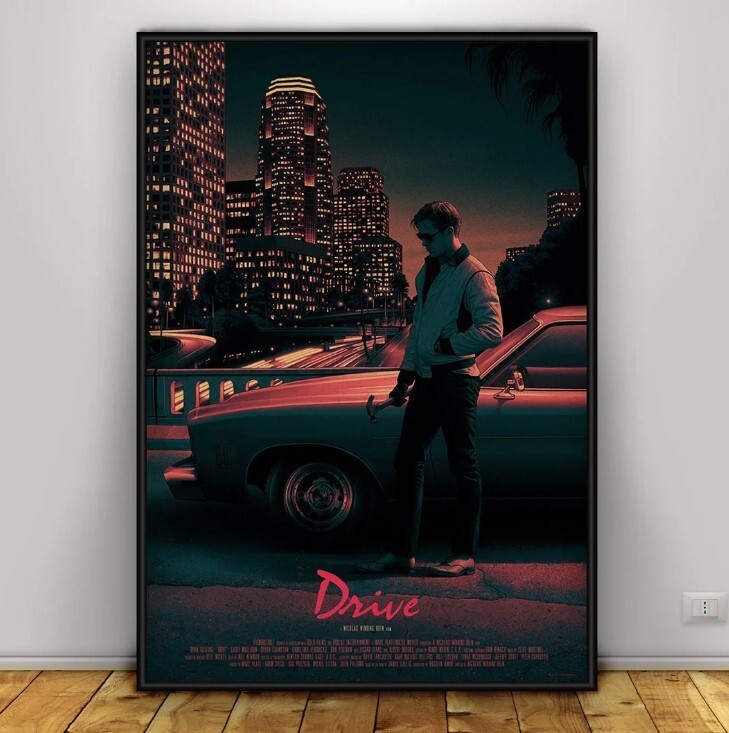 Drive Poster | Wall Art | Wall Prints | Home Decor | Kraft Paper Print 1