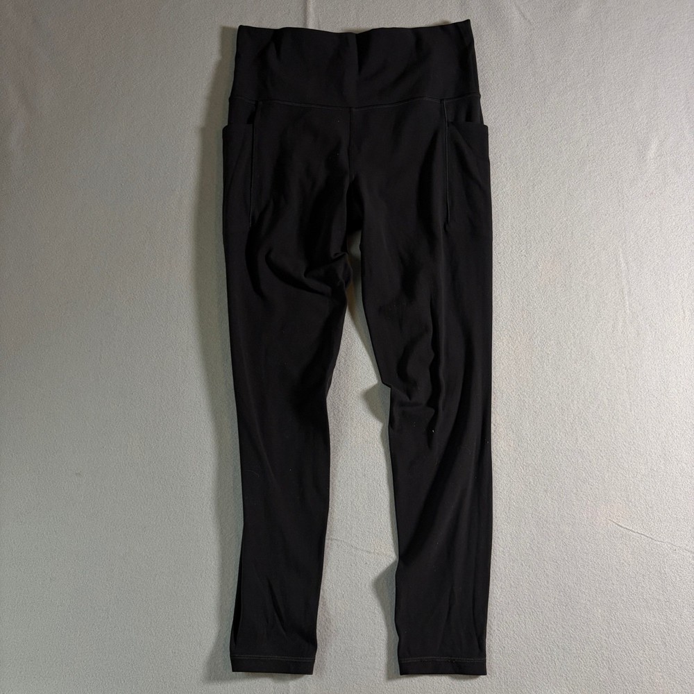 Athleta Salutation Stash Pocket II Tight Black High Rise Leggings Medium