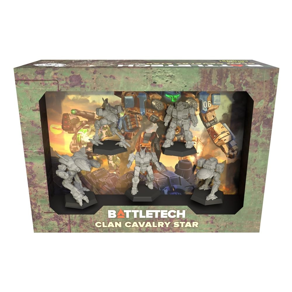 BattleTech: Clan Cavalry Star - Strategy Board Game - for 2+ Players and Ages...