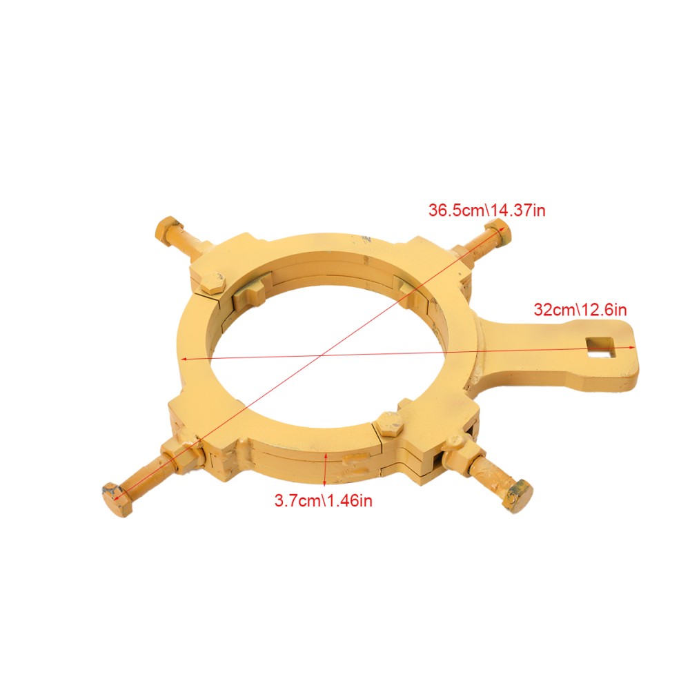 90mm-165mm 4 bolts Special Change Cylinder Head Wrench For All Brand Excavator