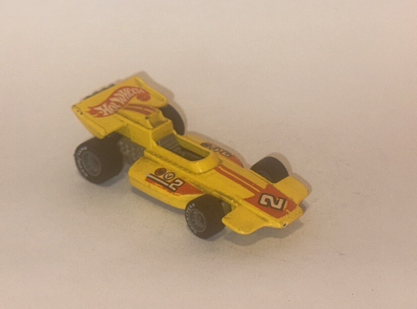 HOT WHEELS Loose BLACKWALL ERA REAL RIDERS Lightning Gold (Real Rider Tires)