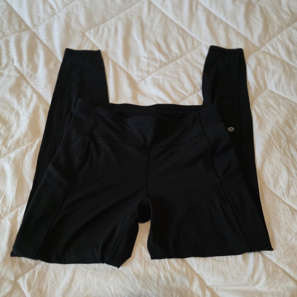 lulemon Stretch Leggings Women’s Size 8  Black – Buttery Soft Eight Activewear