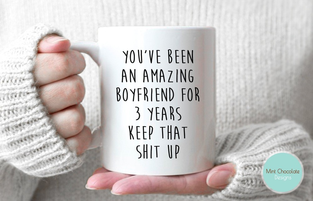 You’ve Been An Amazing Boyfriend Personalized Anniversary Mug Funny Anniversar