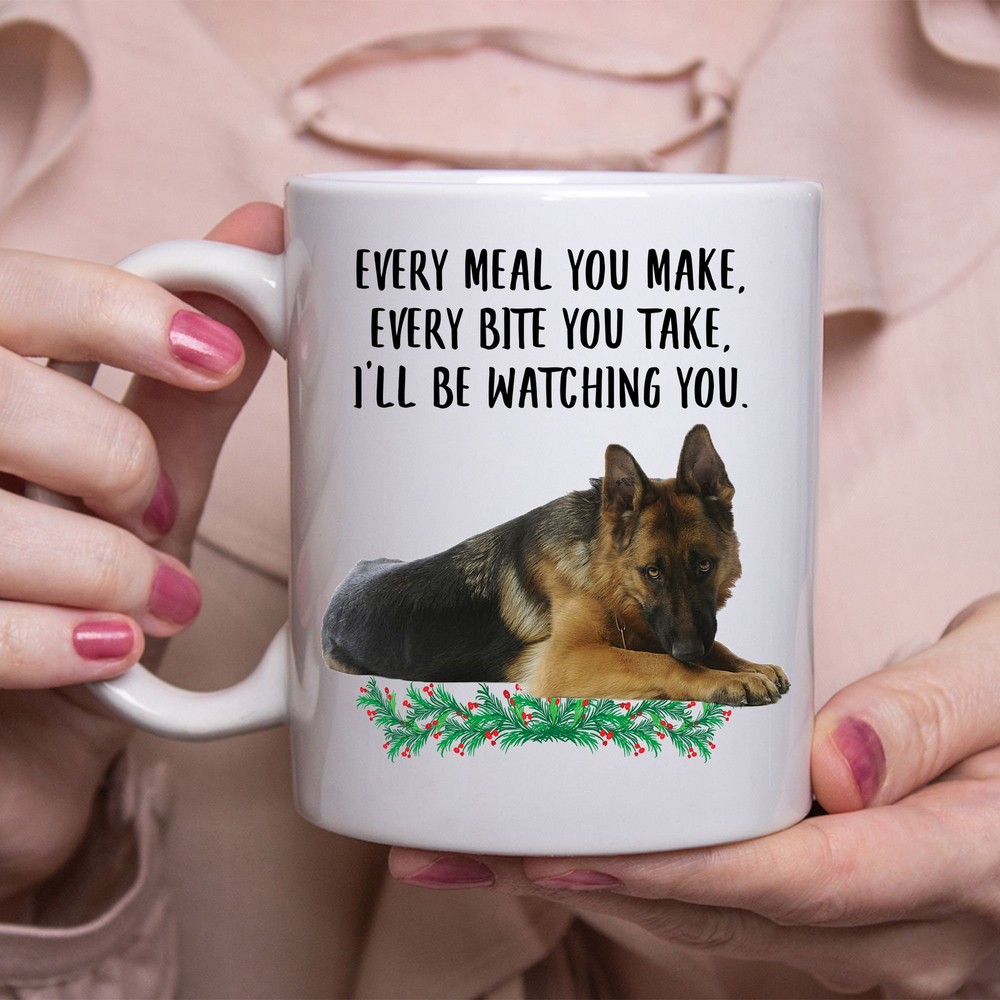 Funny Saying Gifts For Pet Lovers German Shepherd Black Tan White Mug