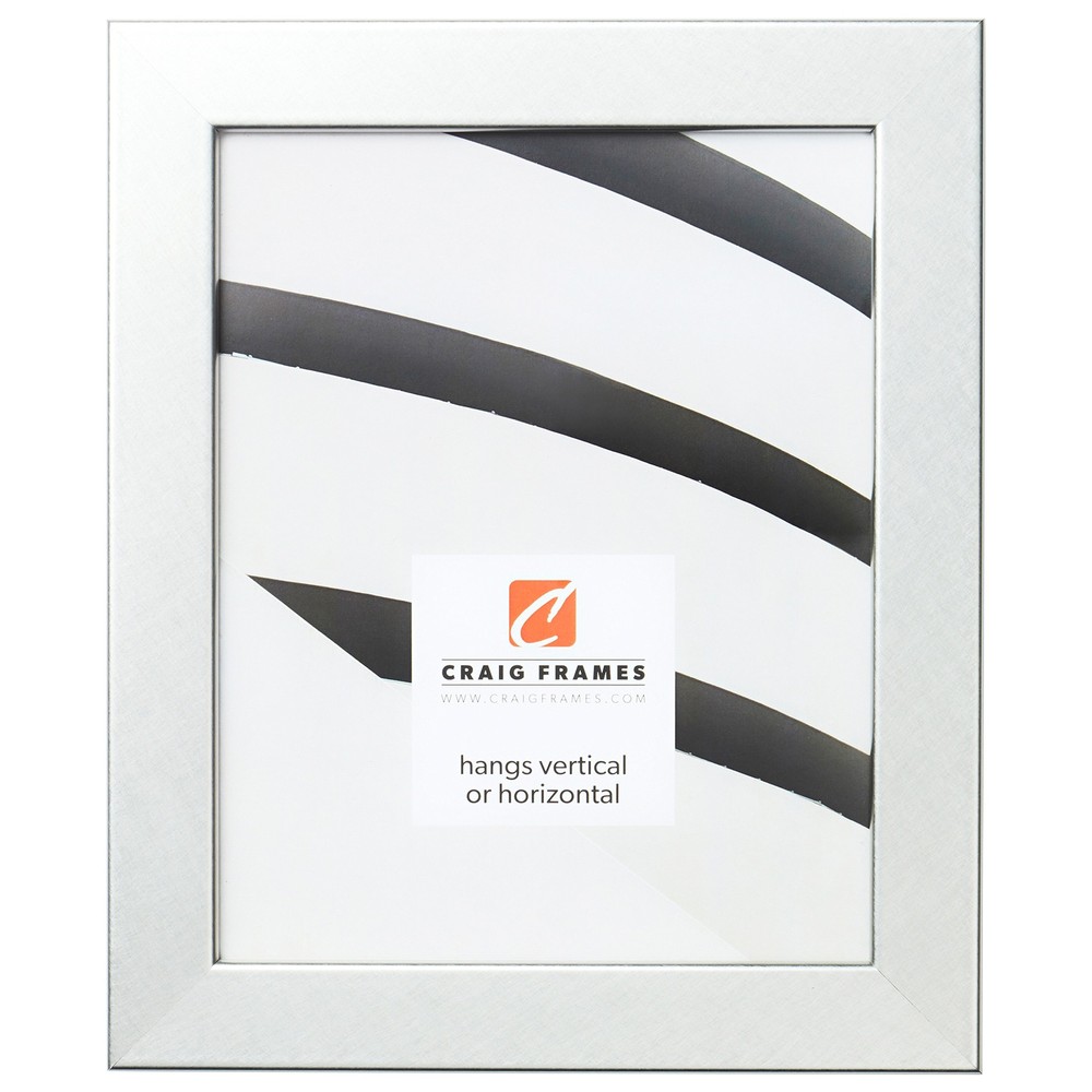 Bauhaus 125 Brushed Silver 12x36 Inch Picture Frame