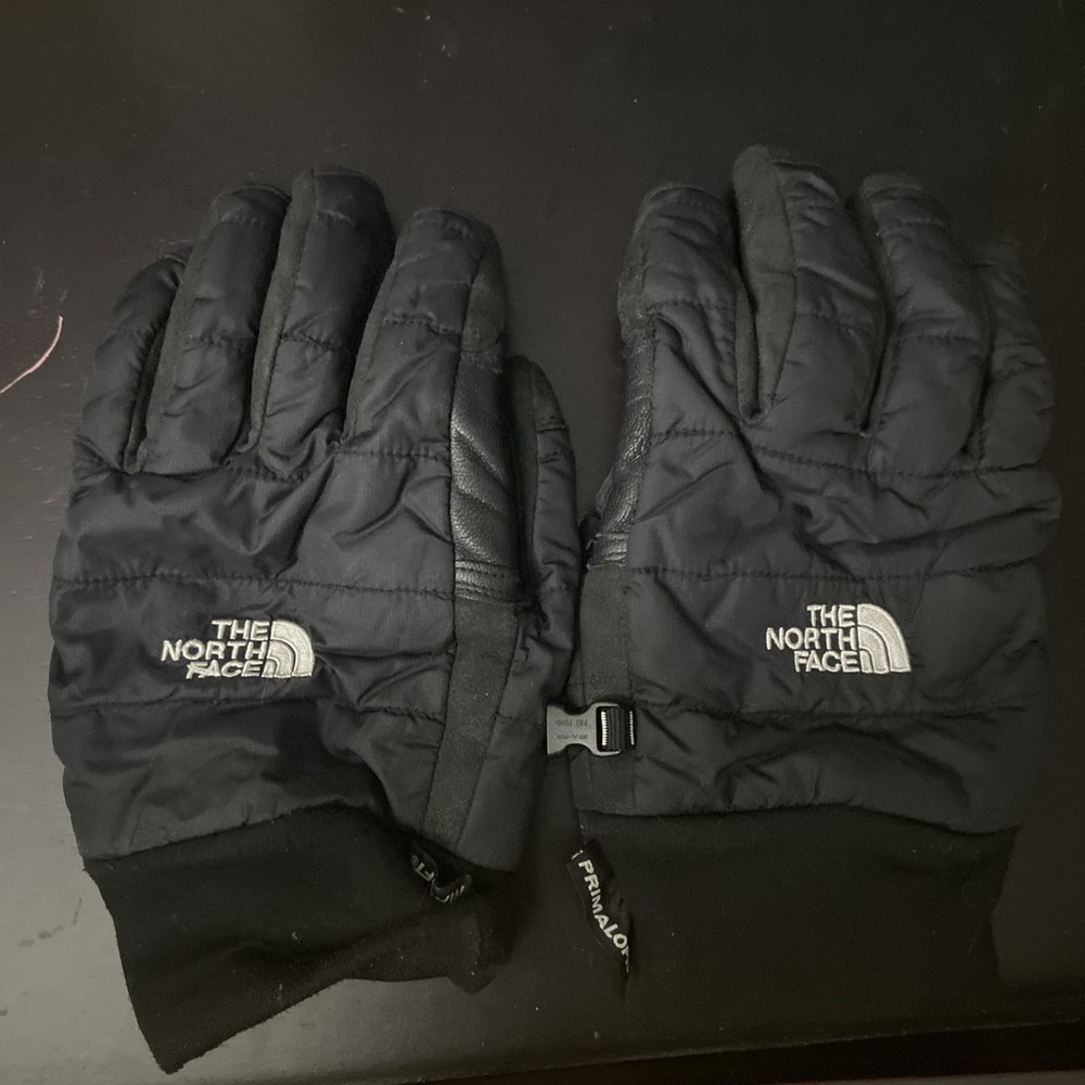 The North Face Primaloft Leather And Nylon Gloves - Men XL (USED)