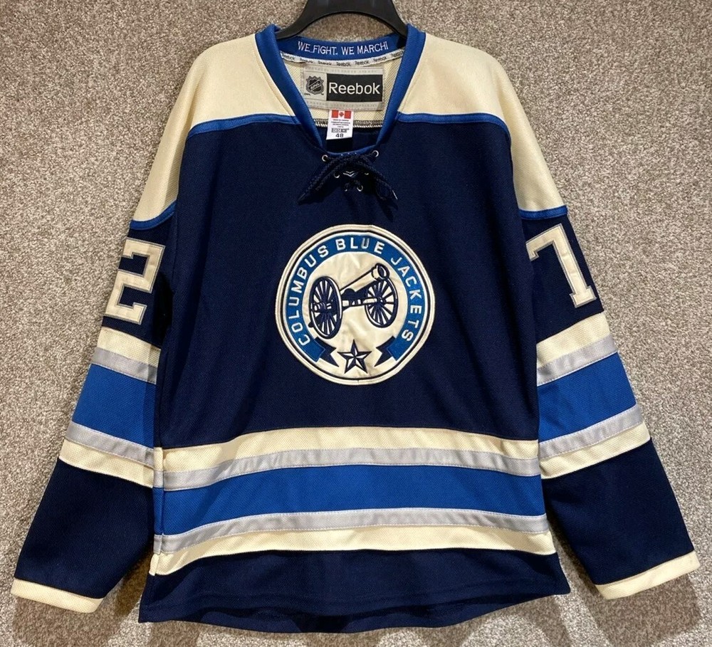 Reebok CCM NHL Mens Columbus Blue Jackets Sergei Bobrovsky Jersey Size 48