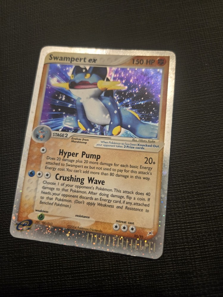 Swampert ex 95/95 Team Magma vs Team Aqua Holo