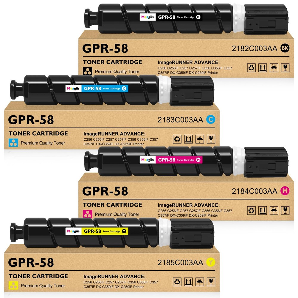 GPR-58 GPR58 Toner Cartridge Replacement for Canon GPR-58 Toner Works with Ca...