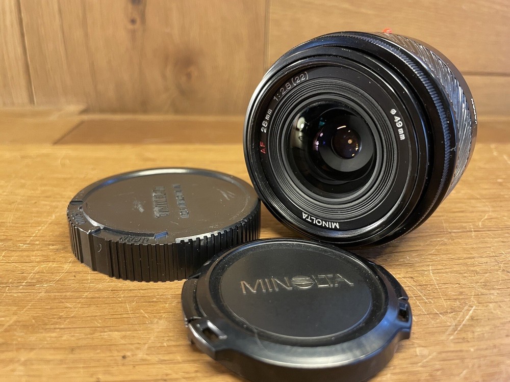 *Opt Mint* Minolta AF 24mm F/2.8 Wide Angle Lens Minolta Sony A Mount From Japan