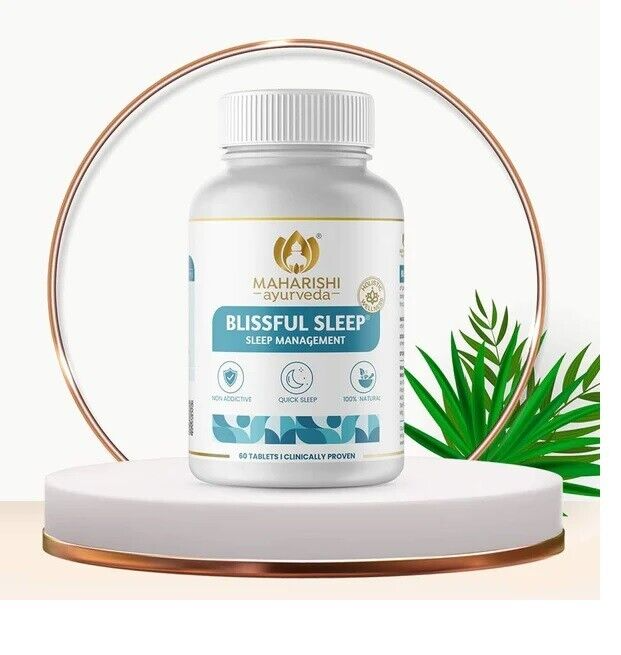 Maharishi Ayurveda Blissful Sleep Tablets, 60 TABLETS X PACK OF 1