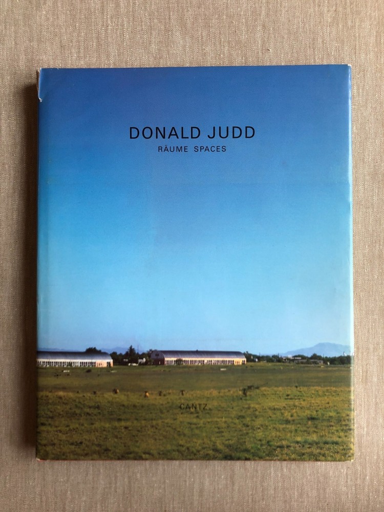 DONALD JUDD / RAUME SPACES / 1993 / CANTZ