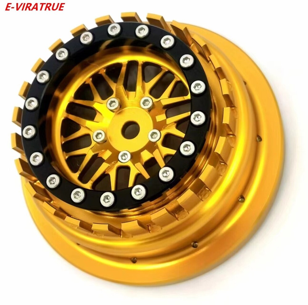 E-VIRATRUE Alu Wheel For Proline HYRAX Tire Fits TRAXXAS Unlimited DUR 1/7 1pcs