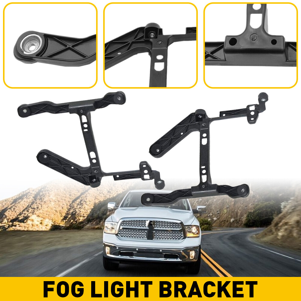 2Pair Front Left & Right Fog Light Lamp Bracket Fits For Dodge Ram 1500 2013-202
