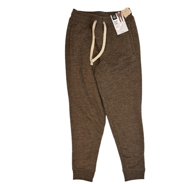 Members Mark Sherpa Lined Jogger Pants for Men XXL Cozy Winter Wear-image