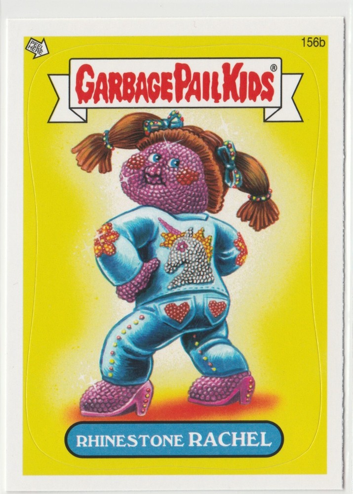Rhinestone Rachel #156b Garbage Pail Kids GPK 2013 Series 3 BNS3 Brand New
