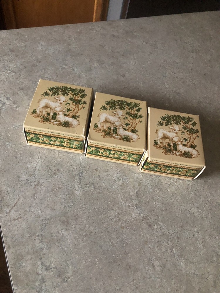 Avon Little Lamb Sweet Honesty Cologne 0.75 fl oz New in Box Set of 3