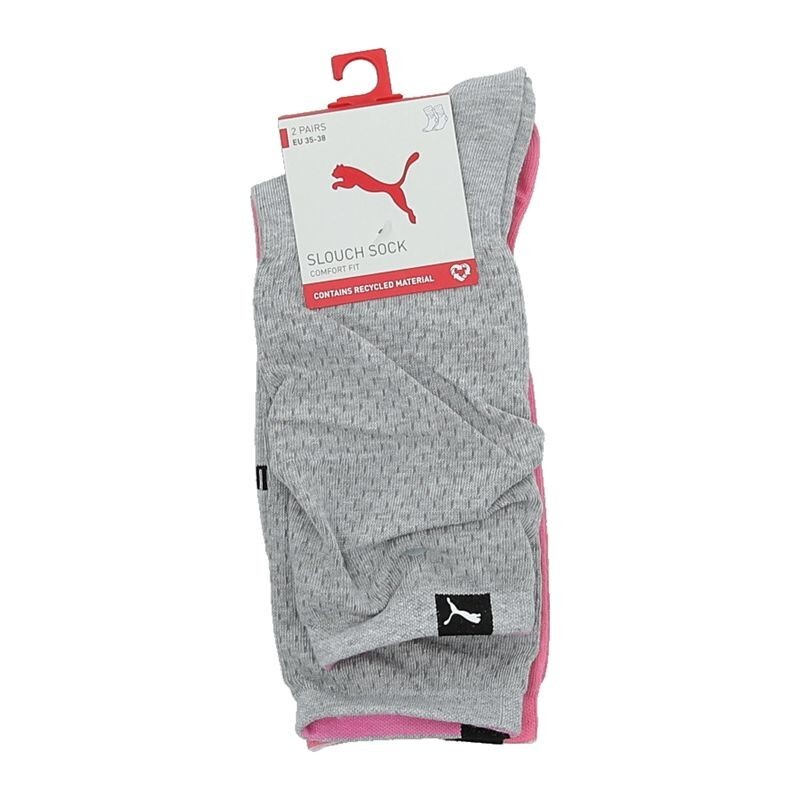 Puma Slouch Socks Comfort Fit Pack of 2 Pairs for Men & Women