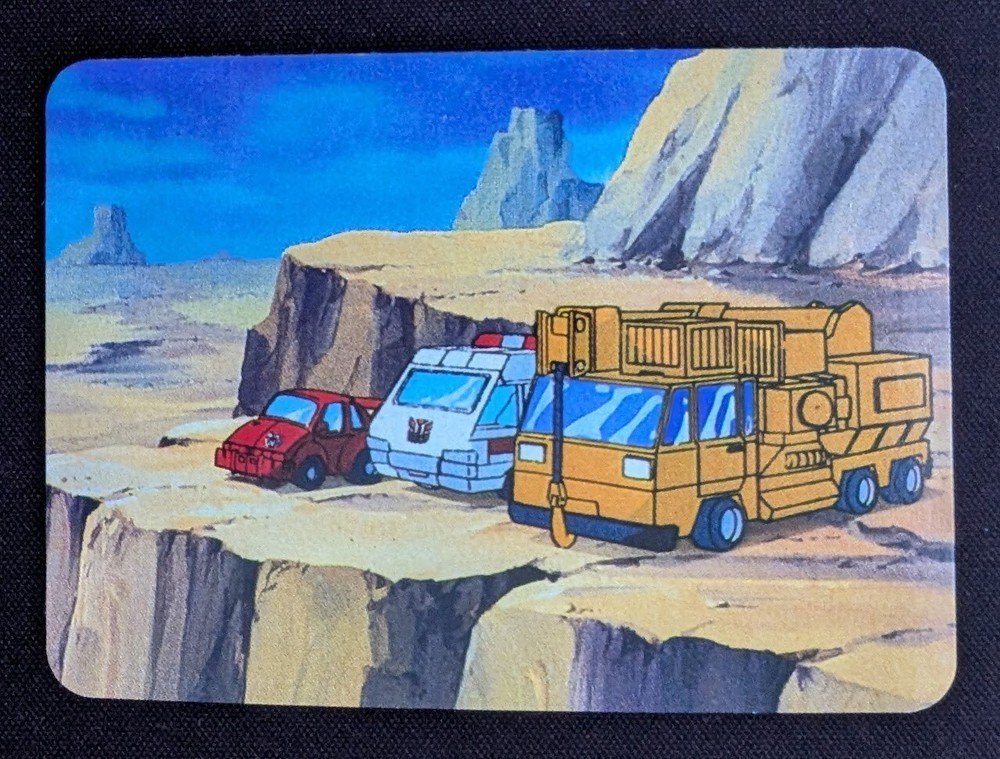 1985 HASBRO TRANSFORMERS SERIES 1 #69 AUTOBOTS TRANSFORMED MINT+ *$1 AUCTION*