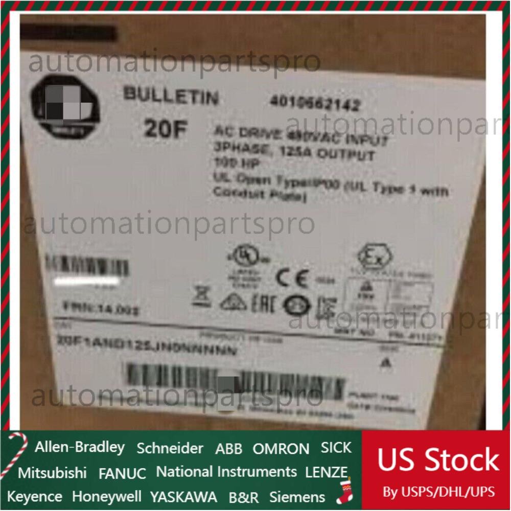 Allen Bradley 20F1AND125JA0NNNNN Air Cooled 753 AC Drive Brand US Free Tax