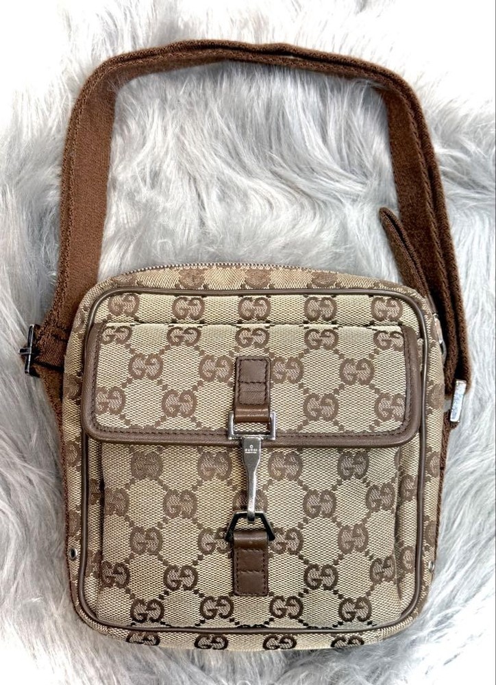 Gucci GG Canvas Mini Shoulder Bag Pre-Owned Luxury