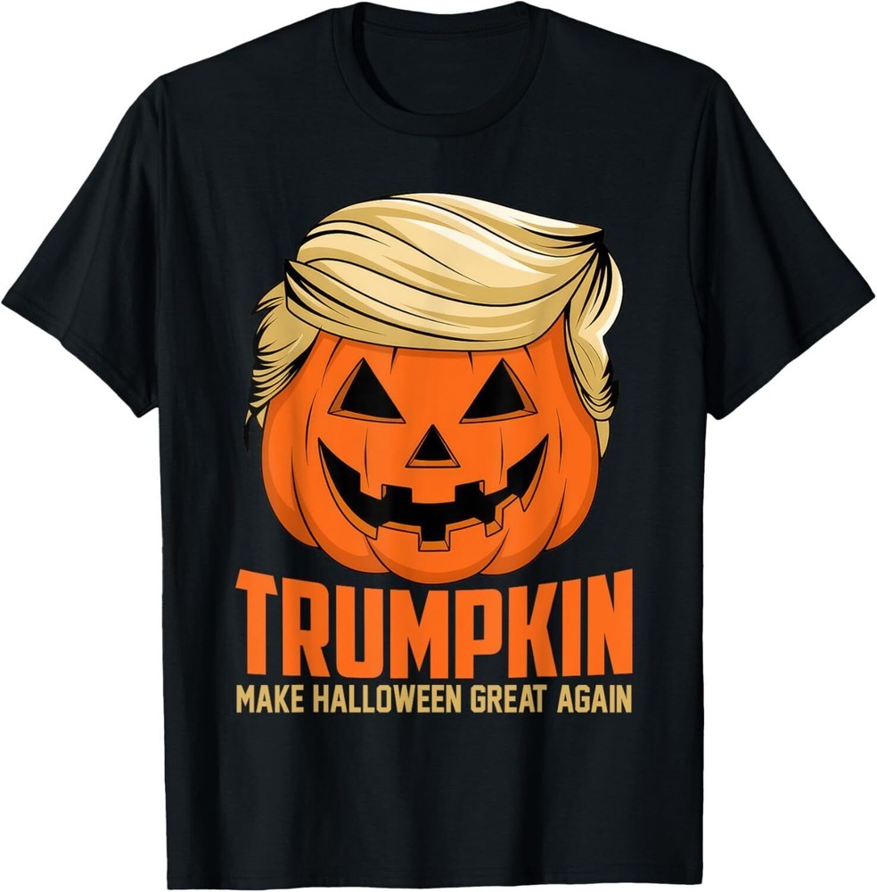 New Trumpkin Make Halloween Great Again Funny Sarcastic Saying T-Shirt Gift