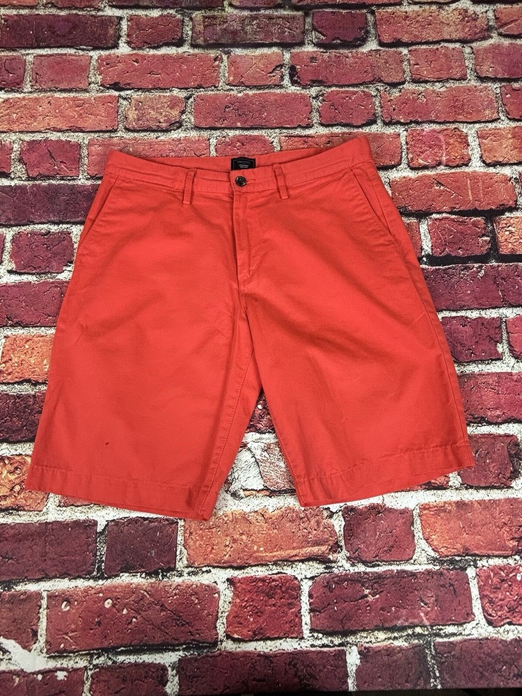 Gap Mens Orange Cotton Khaki Shorts Size 36 100% Cotton
