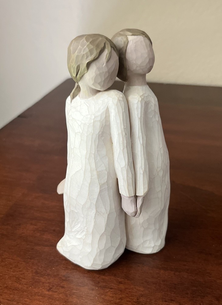 Vintage 2004 Willow Tree Two Alike Figurine Pre-Owned