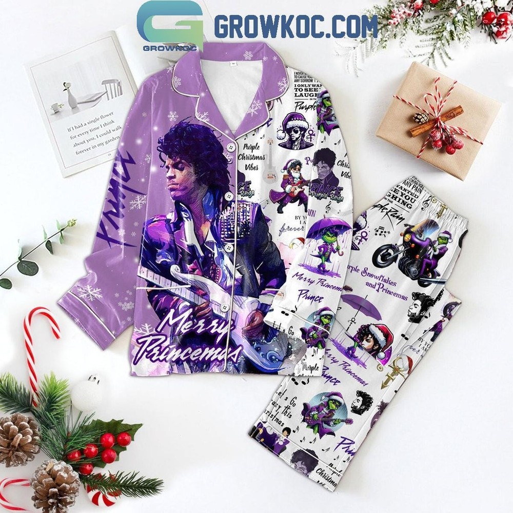 Prince All I Want For Christmas Is Merry Princemas Pajama Set