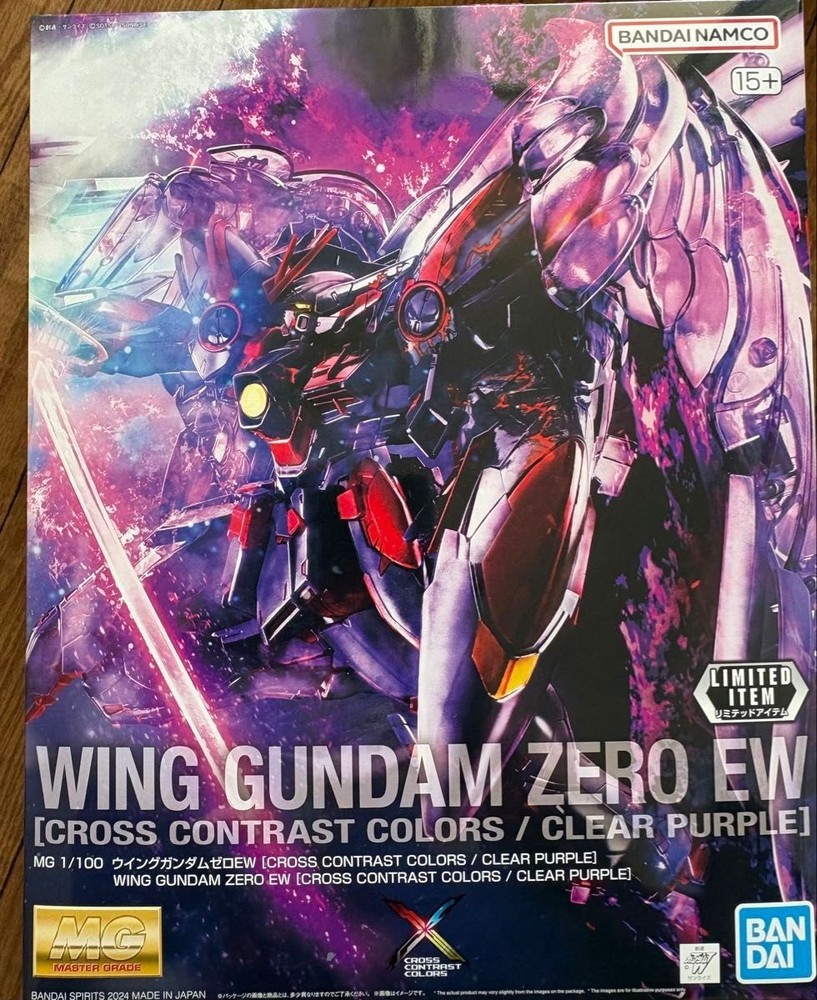 BANDAI SPRITS MG 1/100 XXXG-00W0 Wing Gundam Zero EW CROSS CONTRAST
