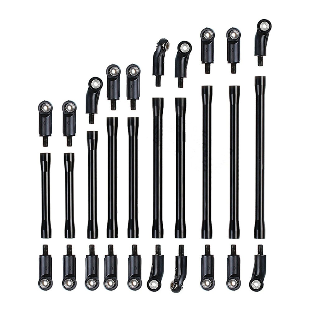 Aluminum Rod Linkage Kit for Axial SCX10 II 90046 1/10 RC Crawler Car Upgrades