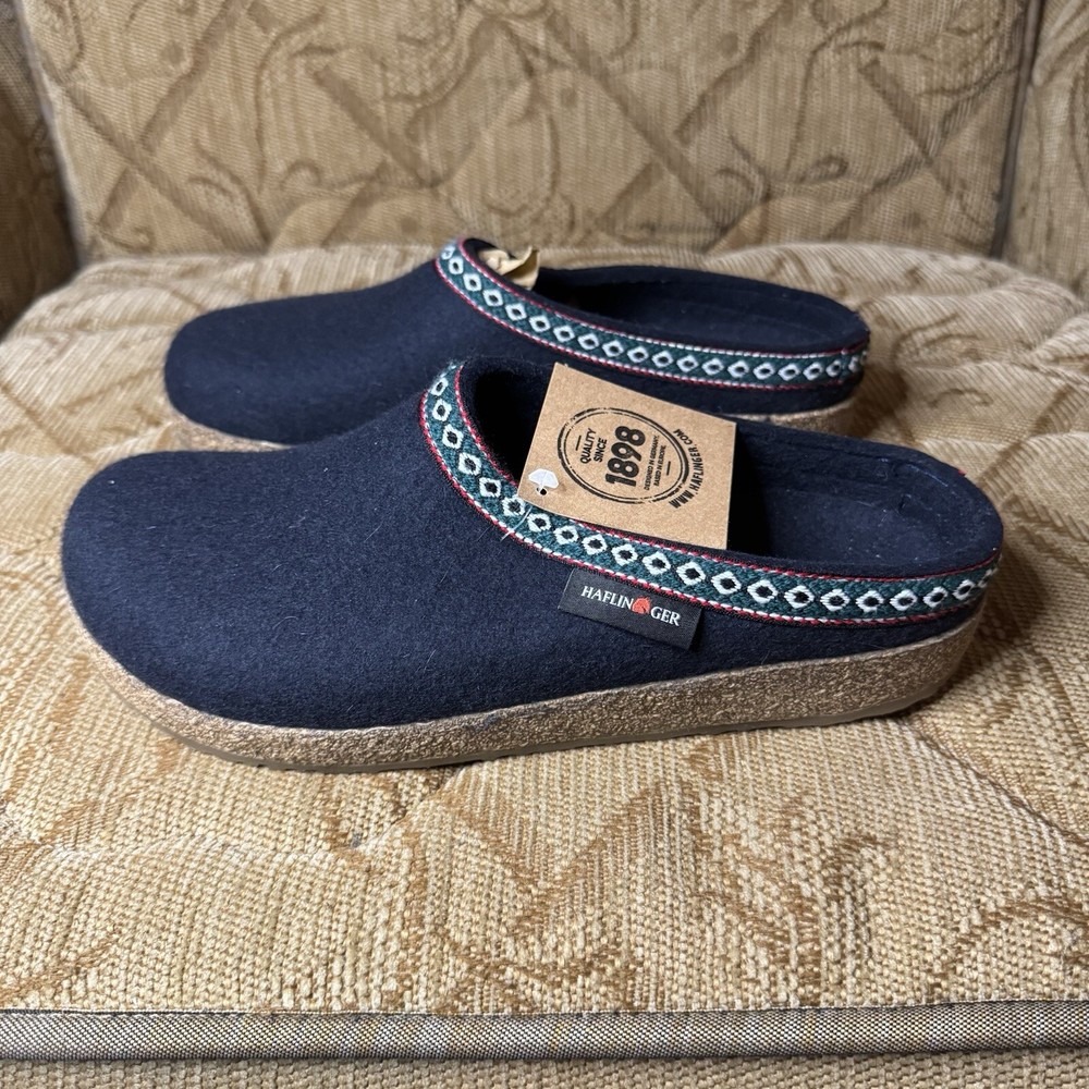 Haflinger Unisex GZ Classic Grizzly Clog EU 42 Comfort Slipper