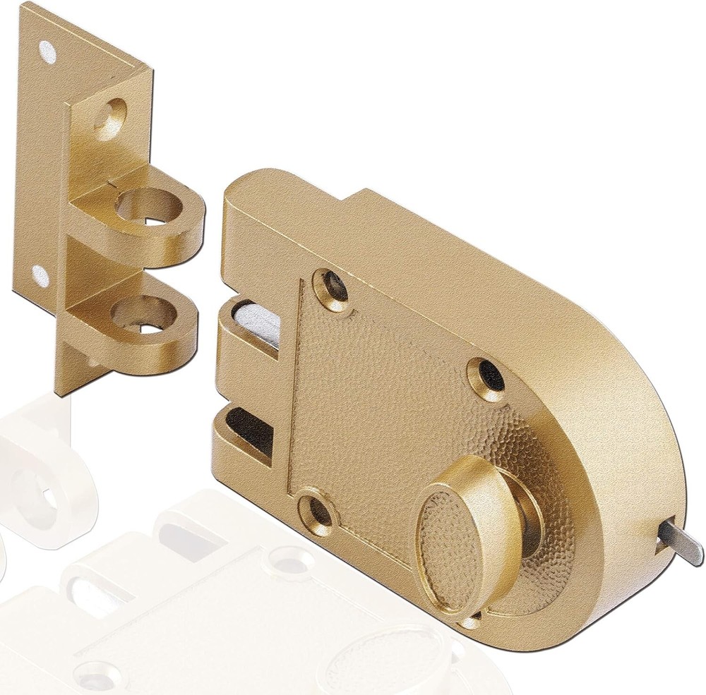 Heavy-Duty Jimmy Proof Deadbolt Lock Single Cylinder for Secure Entry Doors