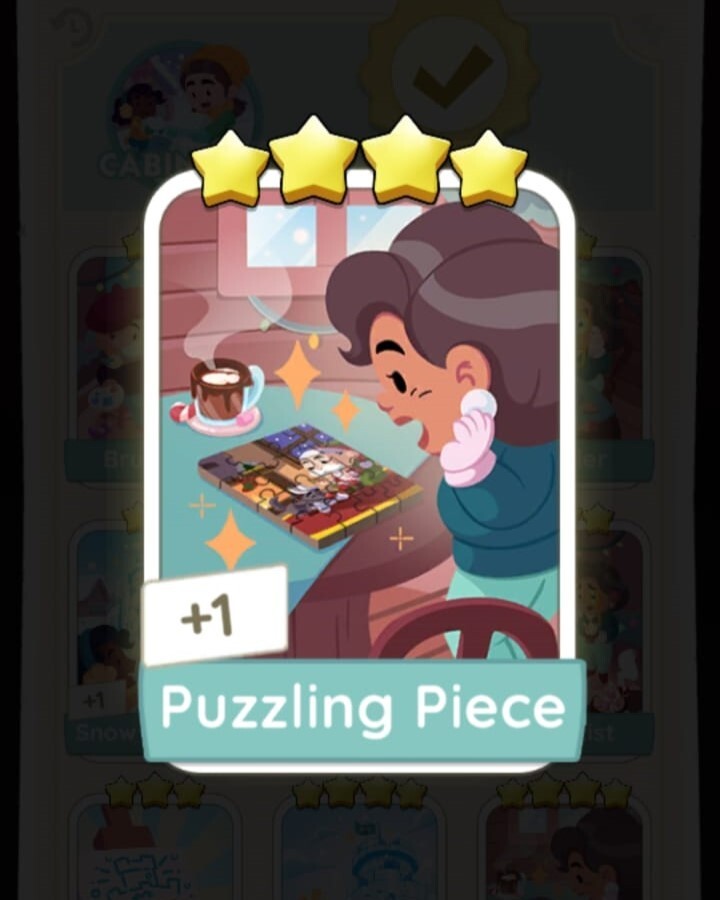 Puzzling Piece MONOPOLY 4 Stars ⭐️⭐️⭐️⭐ Sticker | FAST DELIVERY