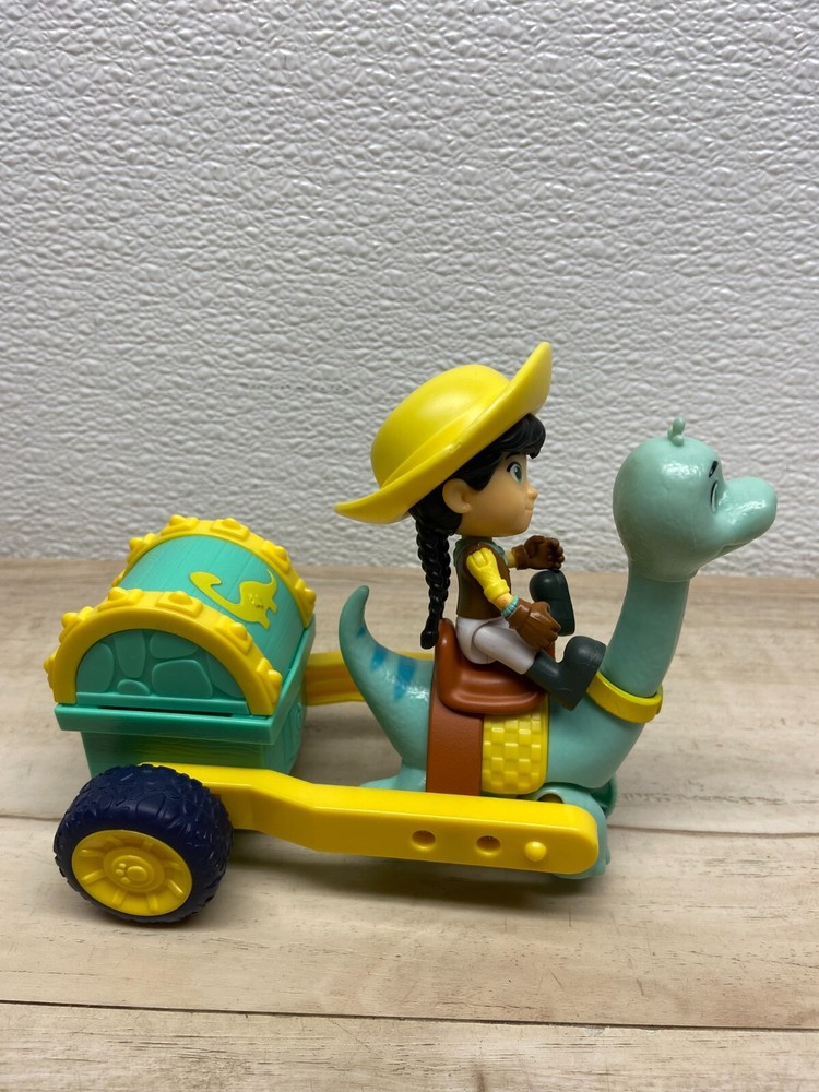 2021 Dino Ranchers Min & Clovers Care Cart Vehicle Kids Plastic Toys