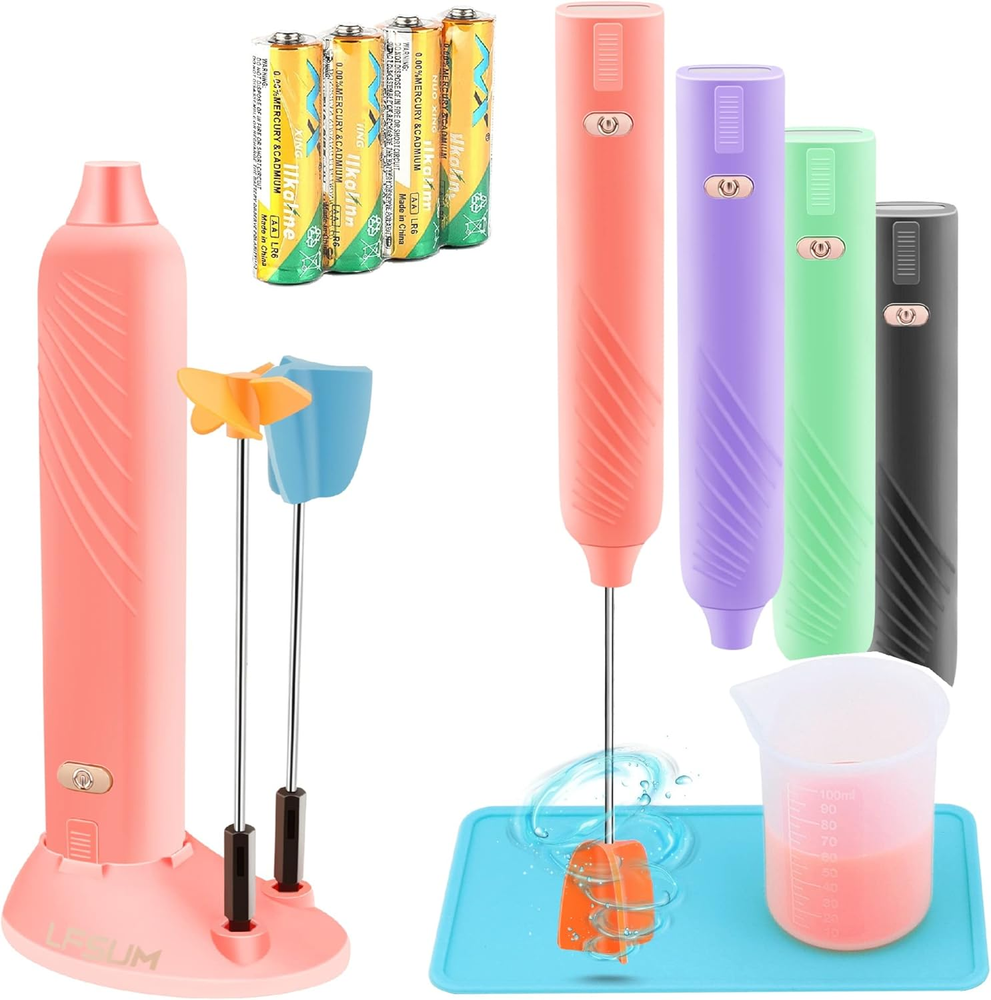 Electric Epoxy Resin Mixer Handheld for Minimizing Bubbles, Resin Stirrer, Silic