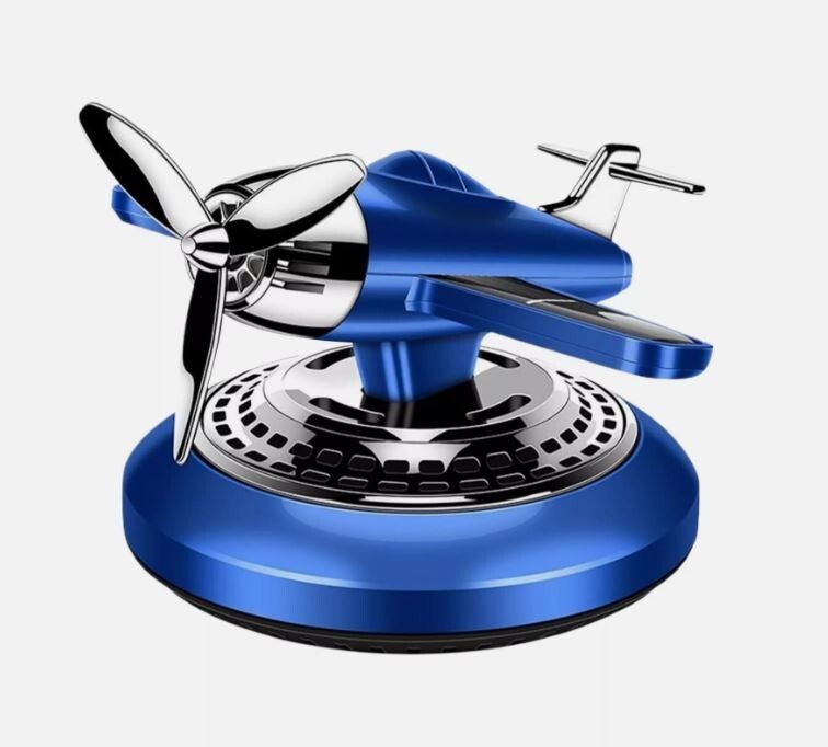Solar Car Diffuser Air Aromatherapy Rotating Ornaments Aircraft Interior Decor