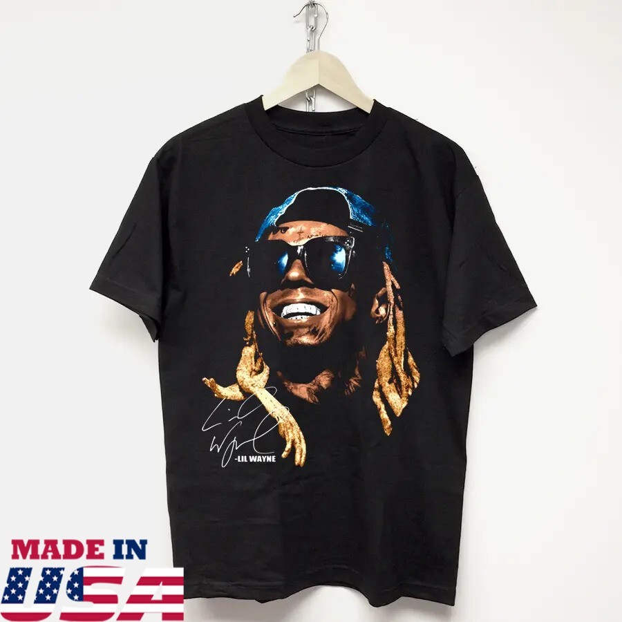 Signature Lil Wayne Black Short Sleeve T-Shirt