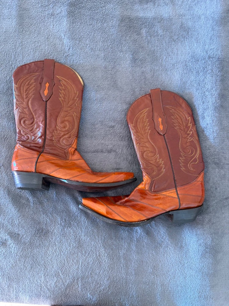 Men's Size 10 Cowboy Boots - Durable & Stylish Western Footwear