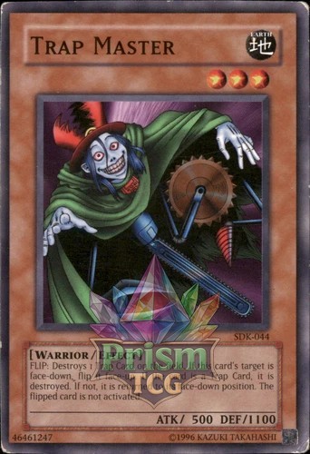 Trap Master SDK-044 Yu-Gi-Oh Rare Limited Edition Card
