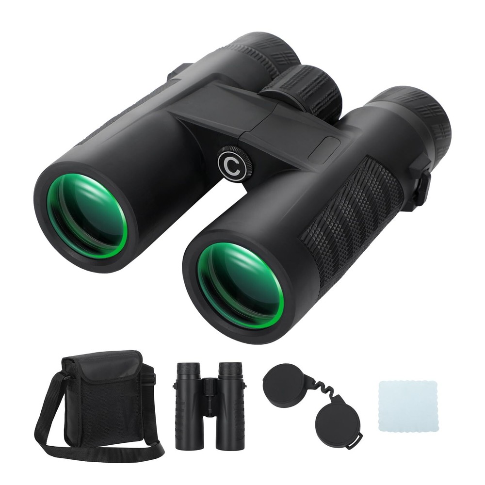 8x42 HD Binoculars for Adults High Powered - Large View Binoculars with Clear...
