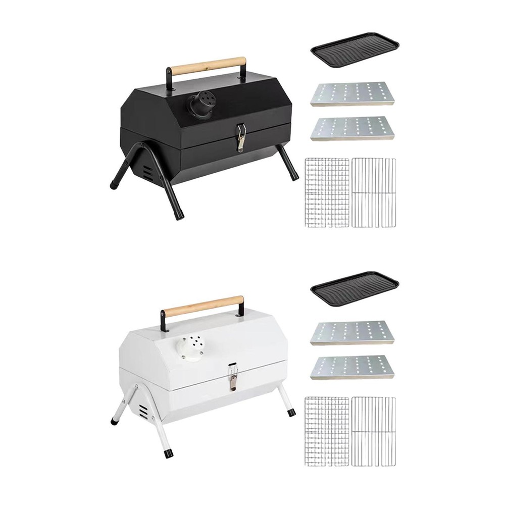 BBQ Grill Double Sided Grilling Oven for Barbecues Camping Family Gatherings