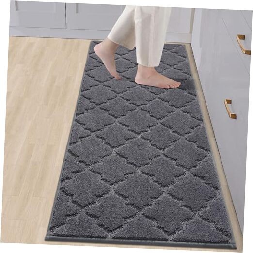 Soft Kitchen Floor Mats for in Front of Sink Super Absorbent Kitchen Rugs