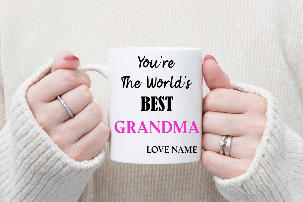 World Best Grandma Mug 11oz Mug Tea Coffee Gifts For Everyone Cup Personalised