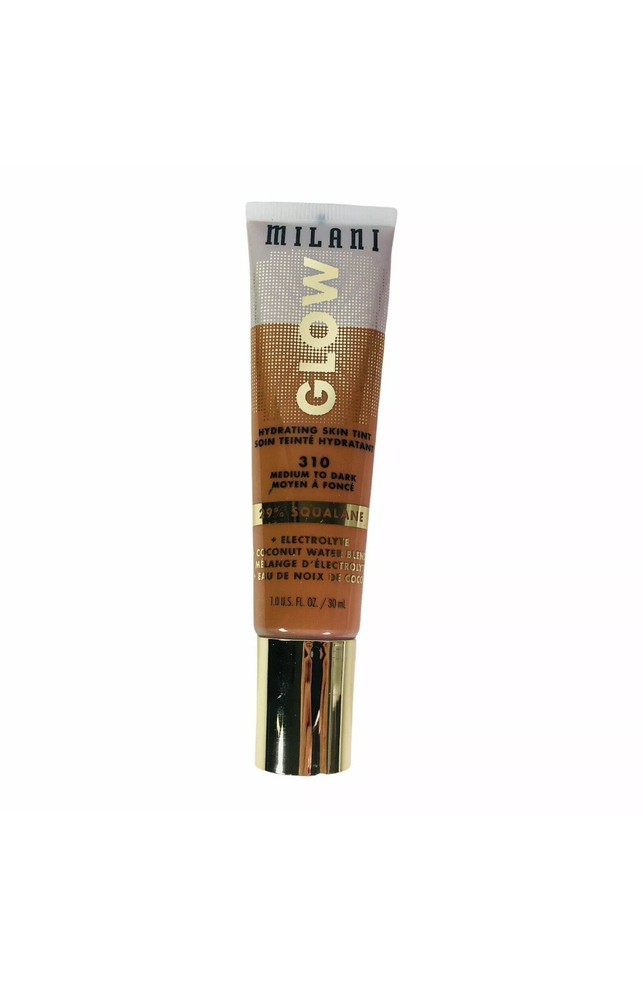 Milani Glow Hydrating Skin Tint in 310 Medium Dark 1 Fl Oz