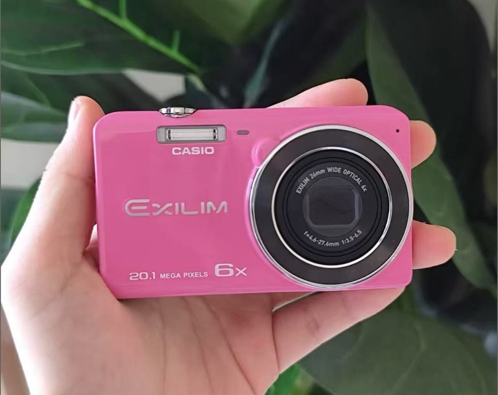 CASIO EXILIM EX-ZS35 20.1MP 6X Optical Zoom Digital Camera Pink English