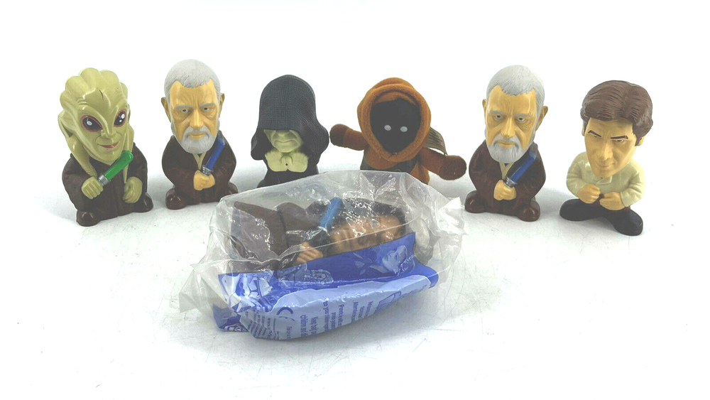 2005 Burger King Star Wars Episode 3 Toy Lot - 7 Figures