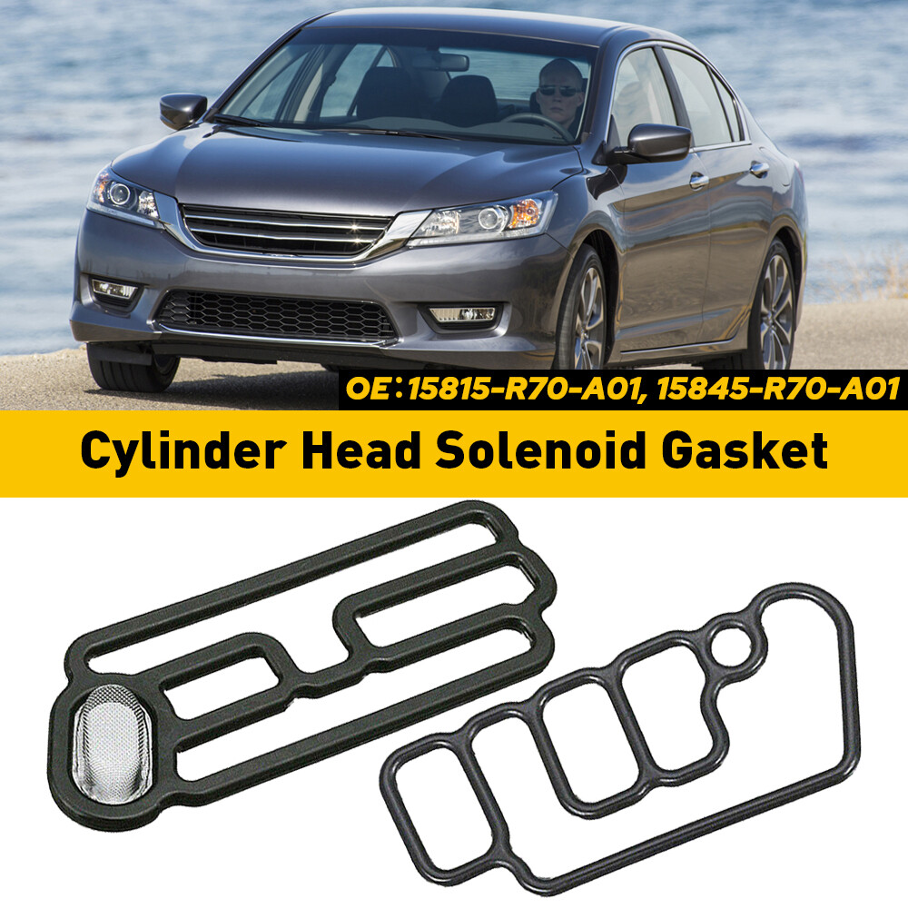 Cylinder Head Solenoid Gasket VTEC For 2008-2016 Honda Odyssey 3.5L 15815R70A01