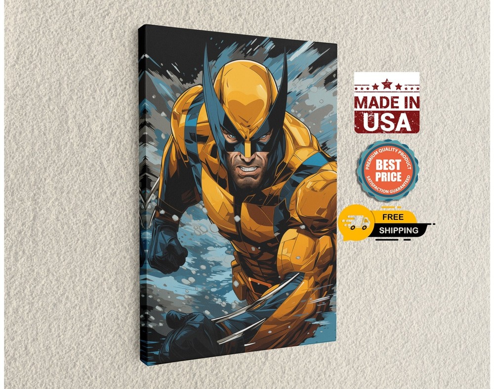 Immortal Warrior Revenge Poster Anime Bat Movie Canvas Print Wall Art